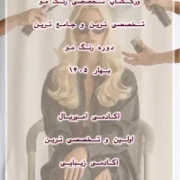 آموزش تخصصی رنگ و لایت+استخدام تضمینی