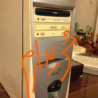 کیس سوخته و قدیمی و مادربرد سوخته و خراب