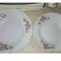 گلسرخی یکنفره ودونفره ظرف میوه واجیل سفره رومیزی