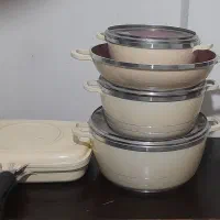 قابلمه نو اصلا استفاده نشده فقط کارتون نداره