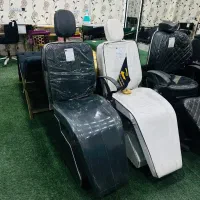 صندلی اصلاح متحرک مشکی و سفید زرکالا