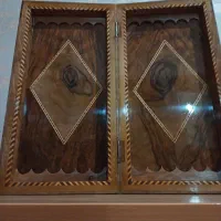 تخته نرد فرد اعلا ریشه گردو کاملا ضمانتی به شرط