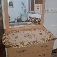 میز آرایشی کم کارکرد تمیز  MDF ترکیه