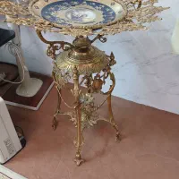 میوه خوری برنجی با ظرف اصلی