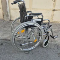 ویلچر تایوانی مناسب افراد سنگین وزن تمام استیل