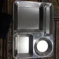 سینی استیل ۴ خونه یا همان سلف سرویس