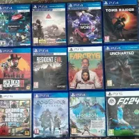بازی ps4 ps5 gta fc24 farcray red vr  wolfenestein
