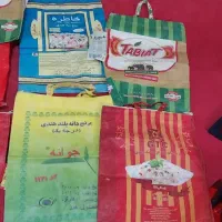 گونی خالی برنج  خارجی ۱۰ کیلویی ‌زیپ دار