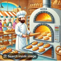 شاطر نانوایی تافتون و بربری
