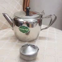 قوری استیل همراه قندان نونو