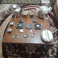 سماور قدیمی  و ترانس قدیمی