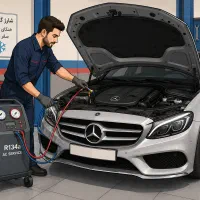 خدمات برق اتومبیل شارژ گاز کولر