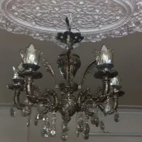 لوستر ۵ شاخه آلیاژ برنز