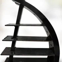 شلف چوبی مدرن طرح خاص-دکوری و شیک در ابعاد ۱۴۸*۲