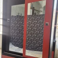 کمد لباسی با کشو ب اضافه ویترین و جاکفشی