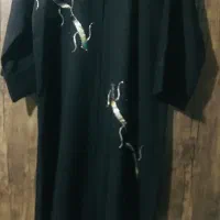 مانتو عبایی و شال حریر