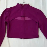 کراپ دخترانه به همراه زنجیر