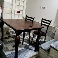 میزغذا خوری 4 نفره در حد نو