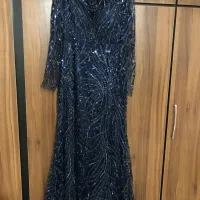 لباس مجلسی سنگ دوزی