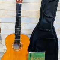 گیتار به همراه کیف و پایه