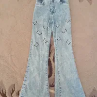 شلوار لی دخترانه