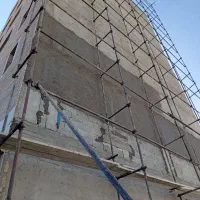 سیمانکاری پشت کار نرمه زنی
