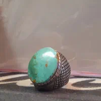 انگشتر مردانه فیروزه اصل نیشابور