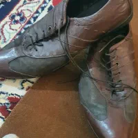 اسپورت چرم اصل طبیعی ۴۳و۴۴پا کوچک