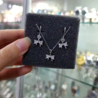 نیمست نقره دخترانه کادویی کد ۱۷