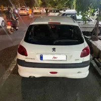 پژو206تیپ5مدل۹۲