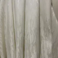 پرده کرپ پتینه تمام سیم ترک