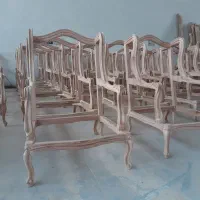 کلاف خام مبل ابزاری کوئین فرانسوی  باچوب راش