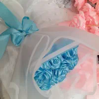 گل روبانی دسته گل ربانی
