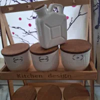 کنارسماوری سالم تمیزه بدون جاش جای روغن ام داره