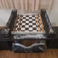 میز شطرنج و تخته