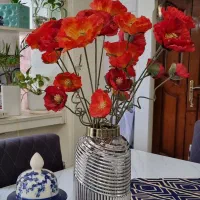 گلدان گل مصنوعی