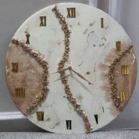 ساعت دیواری رزینی رزین