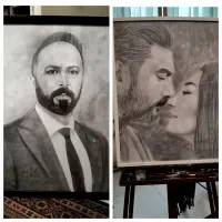 تبدیل عکس به تابلوی جذاب نقاشی چهره