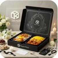 جعبه غذای کرافت دو پرسی R15 مخصوص مراسم ترحیم