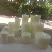 شمع استوانه سه سایز