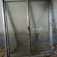 پنجره آلومینیومی دو لت