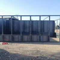 جوشکاری سیار اجرای وال پست وا بلوک سفید هبلکس