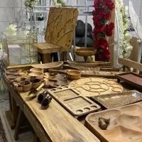 کرایه انواع ظروف و سینی چوبی فینگرفود