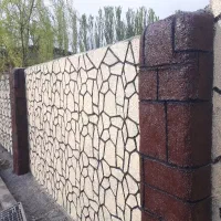 سیمانکاری، محوطه سازی باغ ، اجرای آبشار، برکه