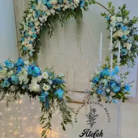 گل آرایی نامزدی خنچه بله برون ماشین عروس دسته گل