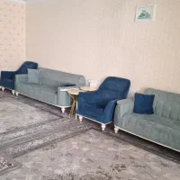 مبل ۹نفره همرا ه با ساعت اینه ای