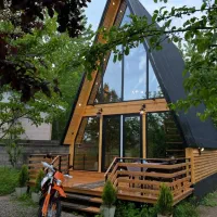 پیمانکاری ساخت کلبه سوئیسی و ویلا طراحی تااجرا