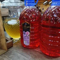 شربت غلیظ گلاب زعفران