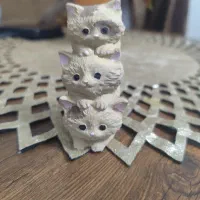 بیس رنگی طرح گربه