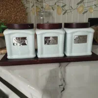 ست سه عددی بانکه سرامیکی آشپزخانه